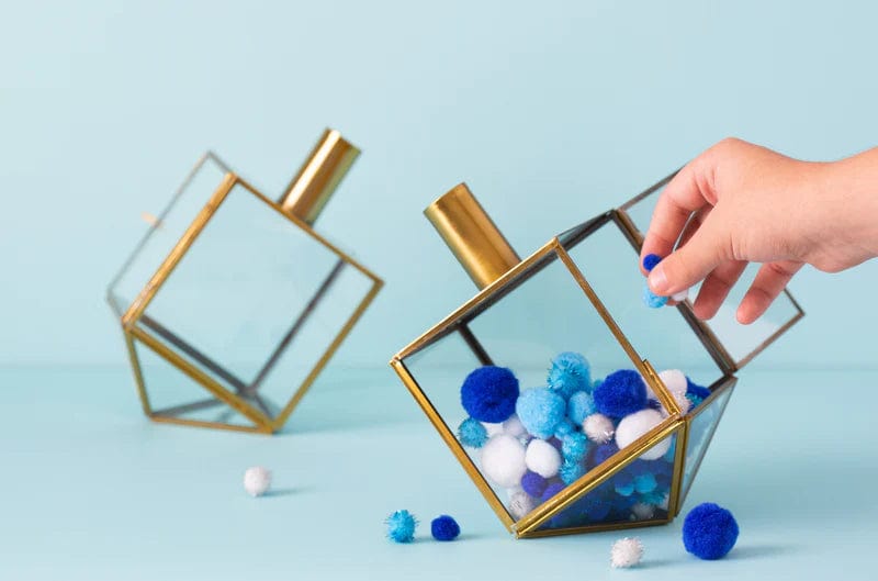 Talia Dreidel Terrarium - Gold、mySite、topwebapps