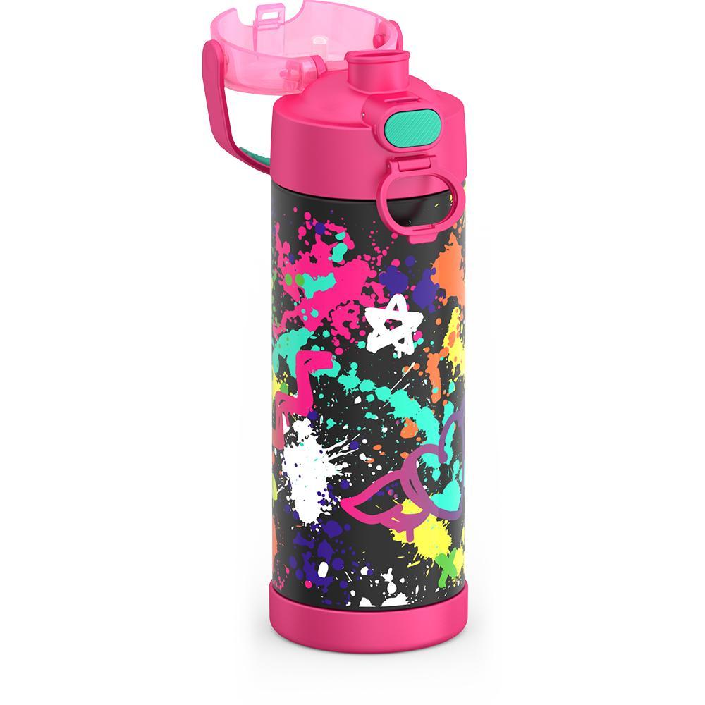 16oz FUNTAINER® WATER BOTTLE WITH LOCKING LID、mySite、noshort