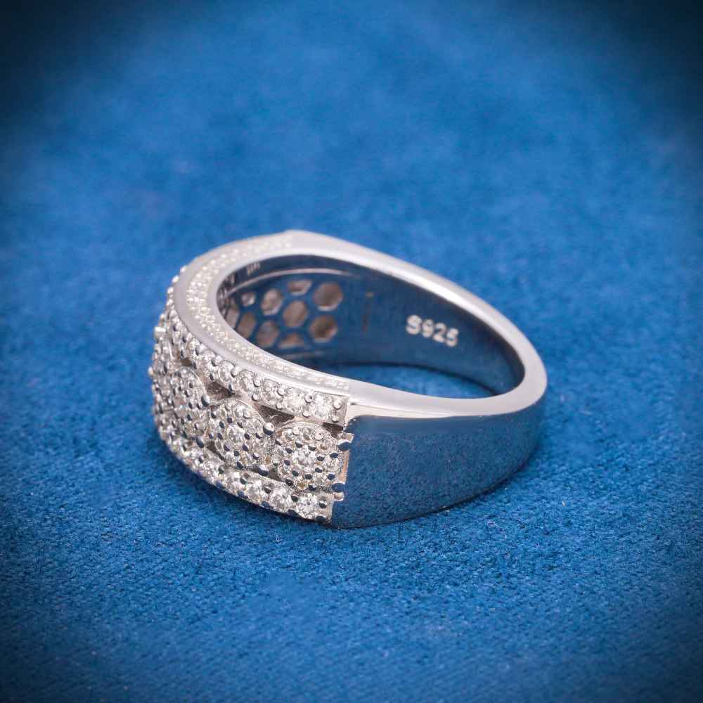 Halo Cluster Channel Set Moissanite Ring 14K Gold、mySite、hinf8tx79