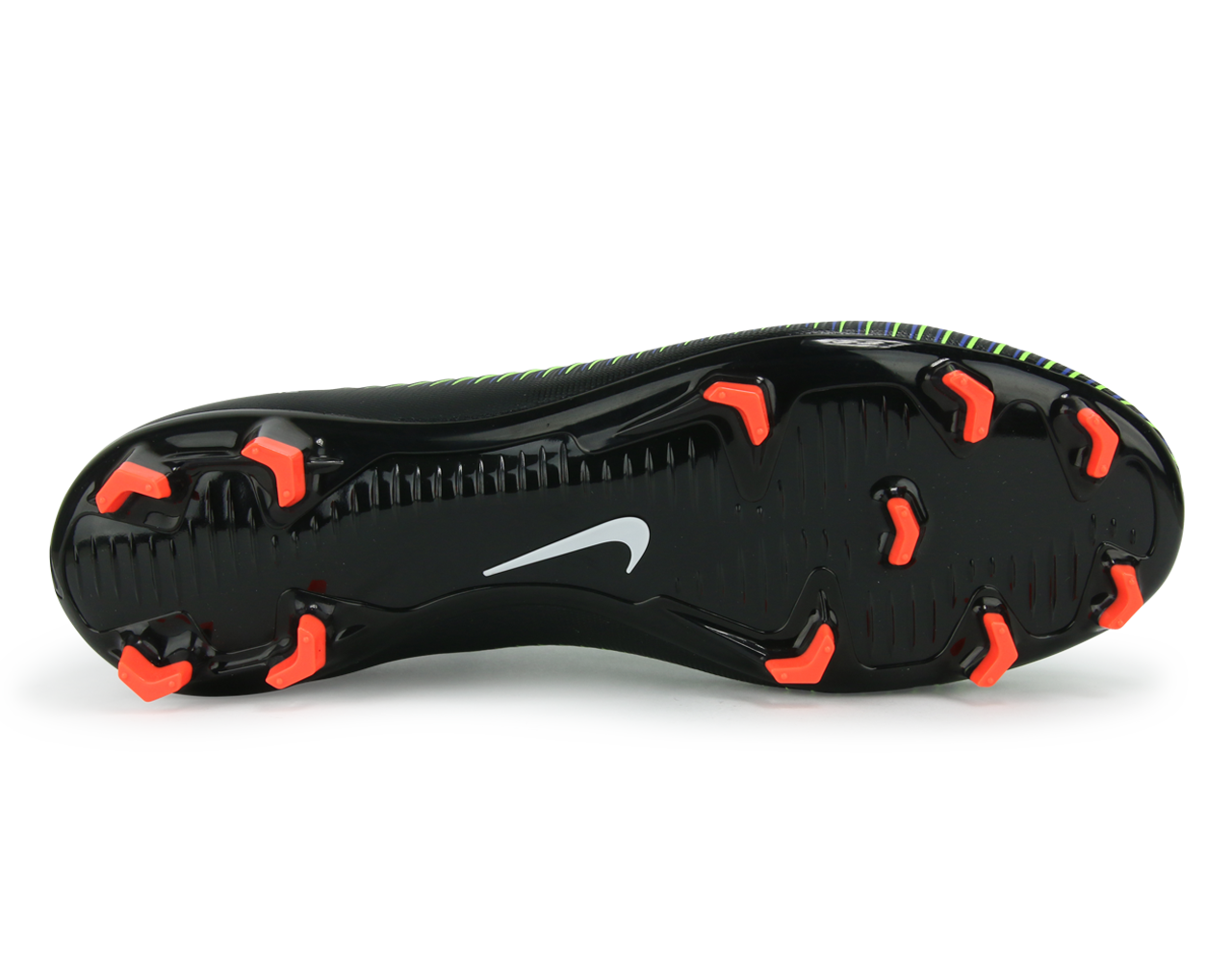 Nike Men's Mercurial Veloce III FG Black/White/Electric Green、mySite、noshort