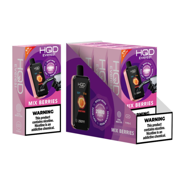 HQD Everest 25,000 Puffs Disposable Vape 28mL、mySite、zt4zffjzw