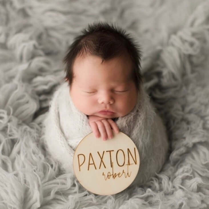  Personalized Wood Announcement | Block、mySite、layawaytickets