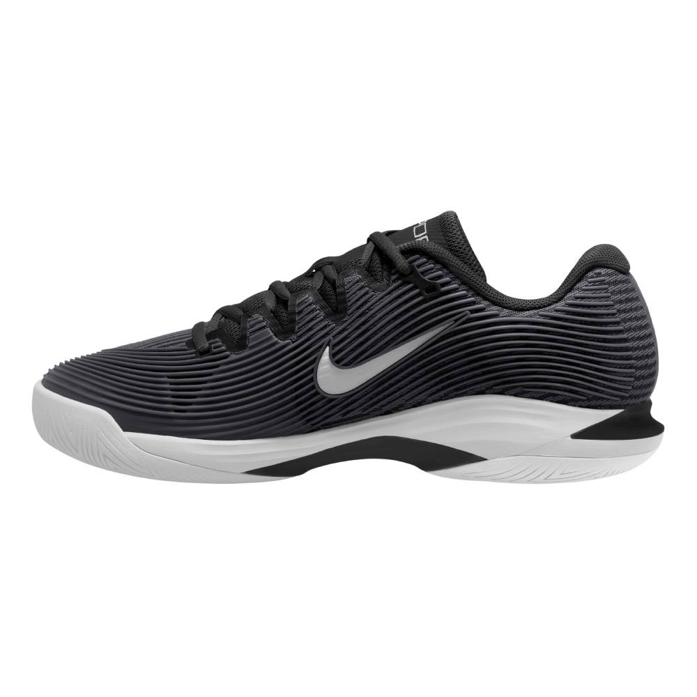 Nike Zoom Vapor 12 Men's Tennis Shoe (Black/White-DK Smoke Grey)