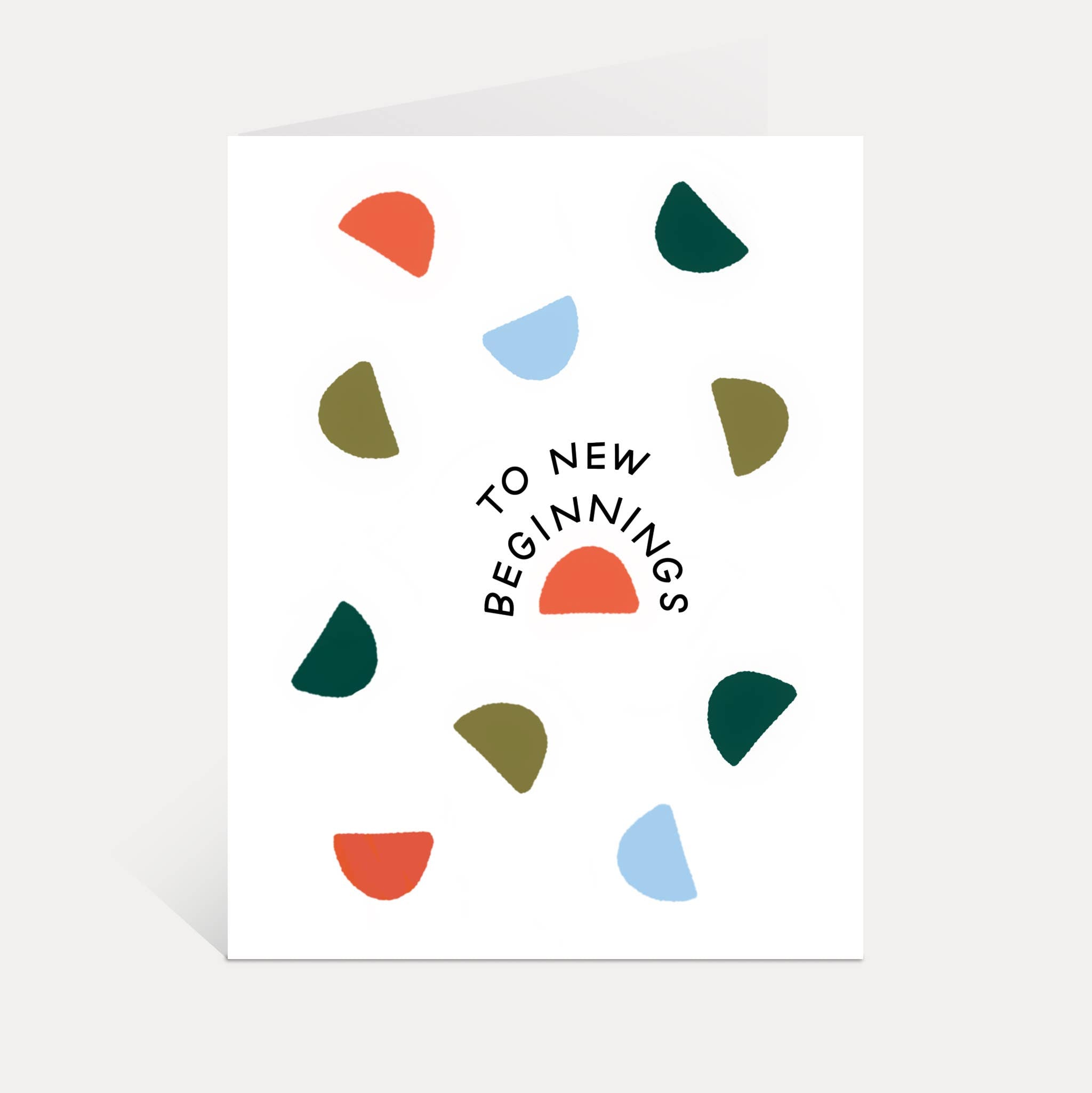 Just Follow Your Art - To New Beginnings Card、mySite、garagedoors4me