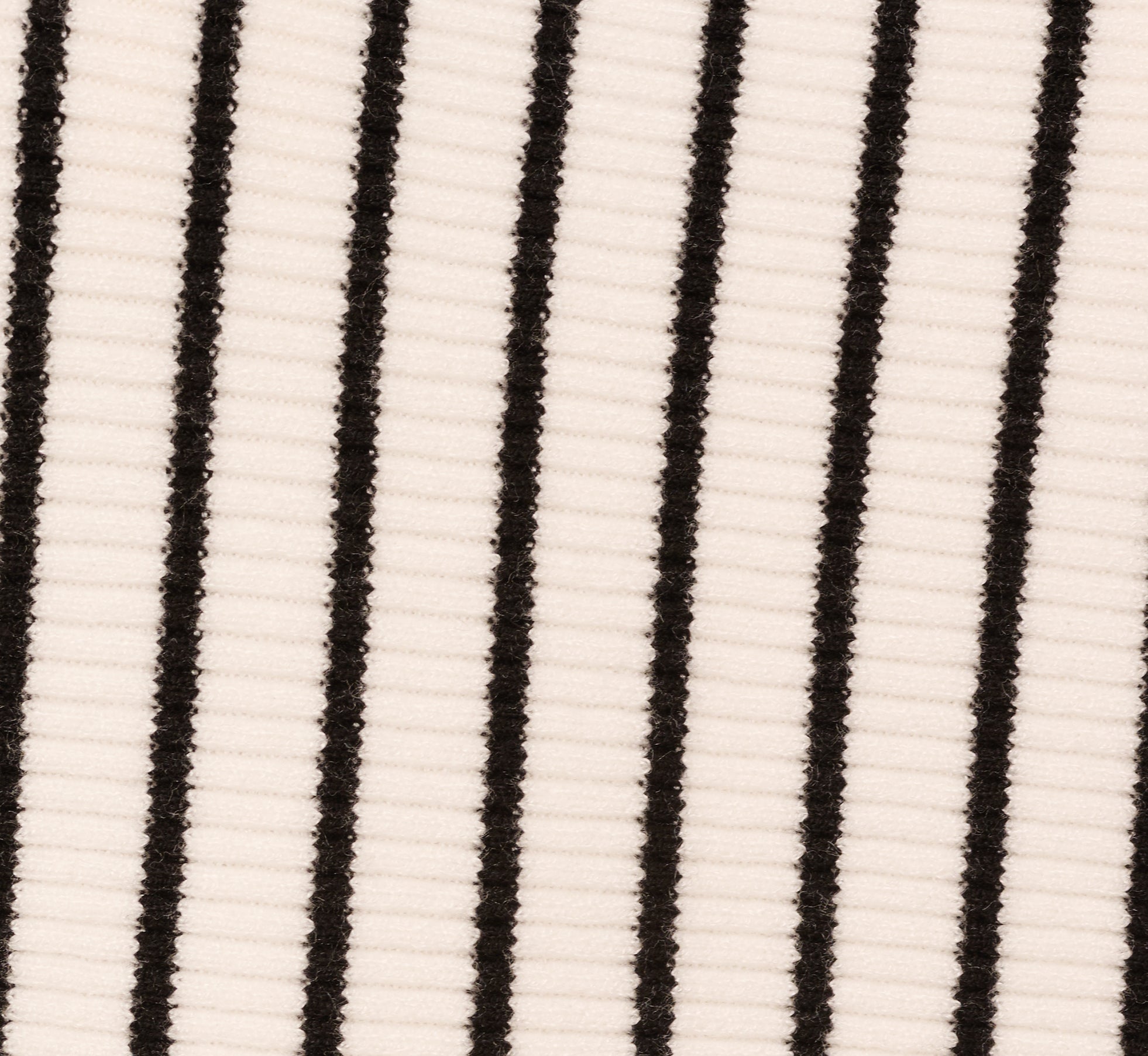 Striped Rib Knit Dolman Sleeve Sweater In Ivory Black、mySite、solidvoid