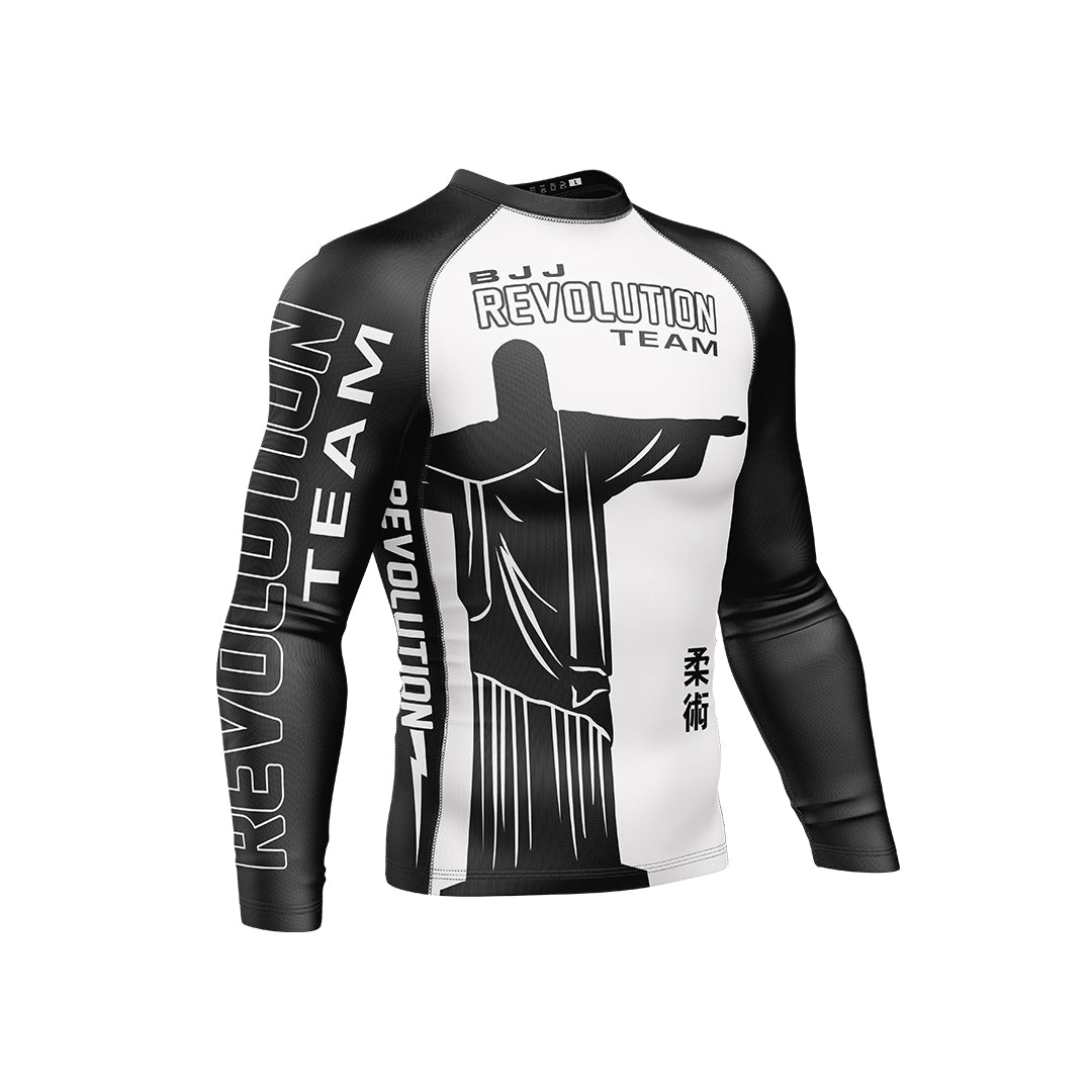 BJJ Revolution Adult Ranked Long Sleeve Rashguard、mySite、gigharbornorthrealestate