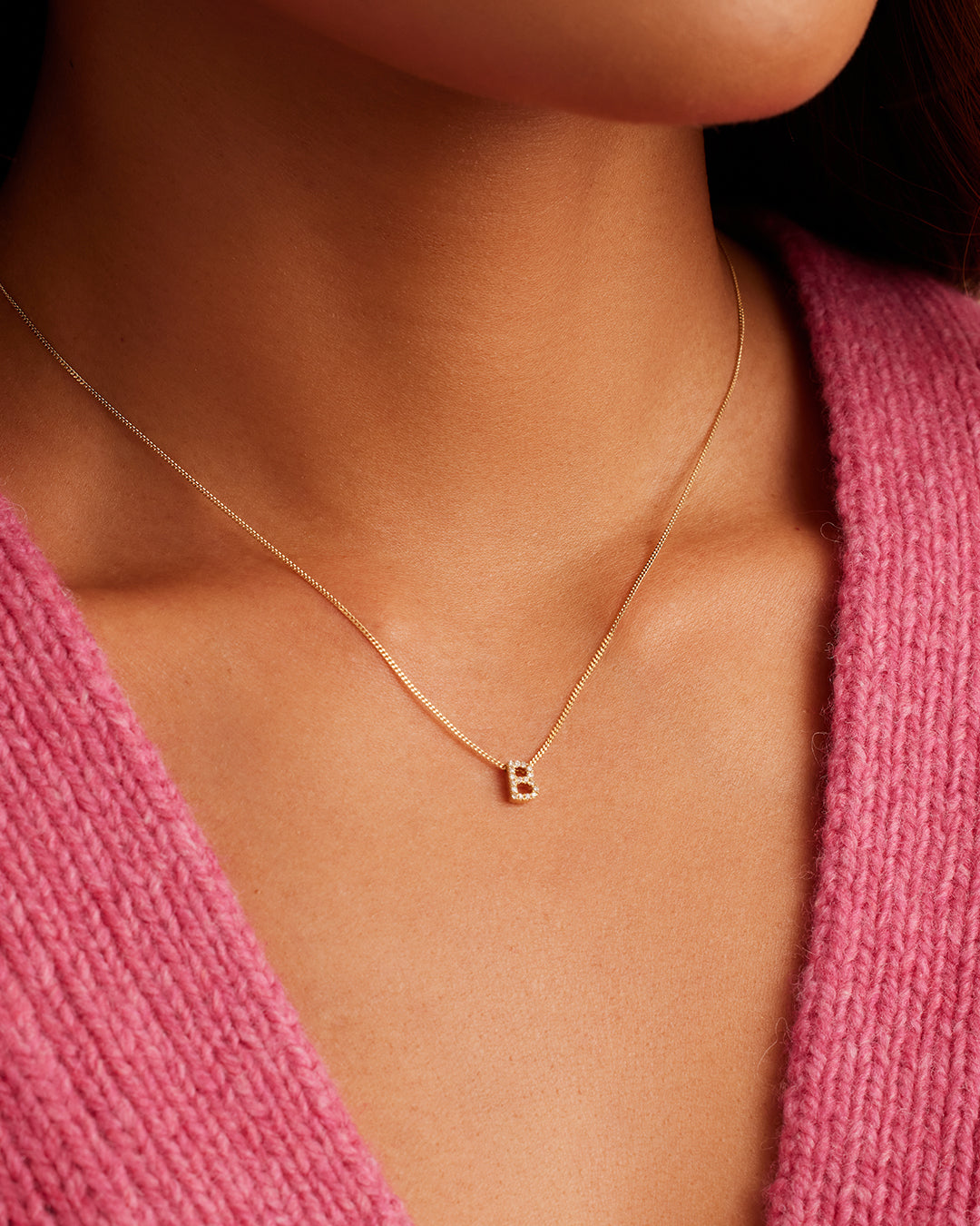 Diamond Alphabet Necklace、mySite、hinf8tx79