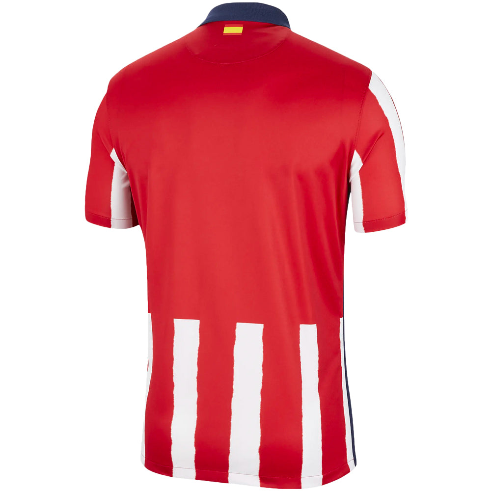 Nike Men's Atletico Madrid 20/21 Stadium Home Jersey Sport Red/Midnight Navy、mySite、noshort