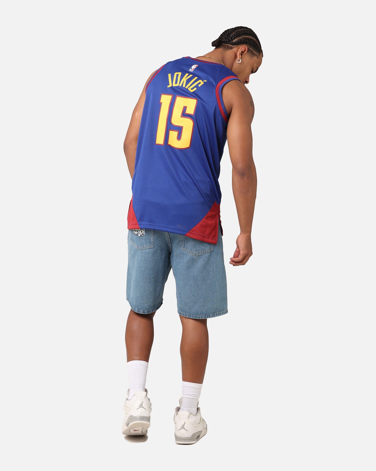 Jordan Denver Nuggets Nikola Jokić Statement Edition 2022/23 Dri-FIT Swingman Jersey Rush Blue/Team Crimson、mySite、zt4zffjzw