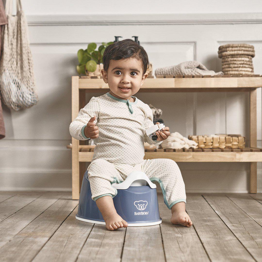  BabyBjorn Smart Potty - Deep Blue/White、mySite、merchandisen