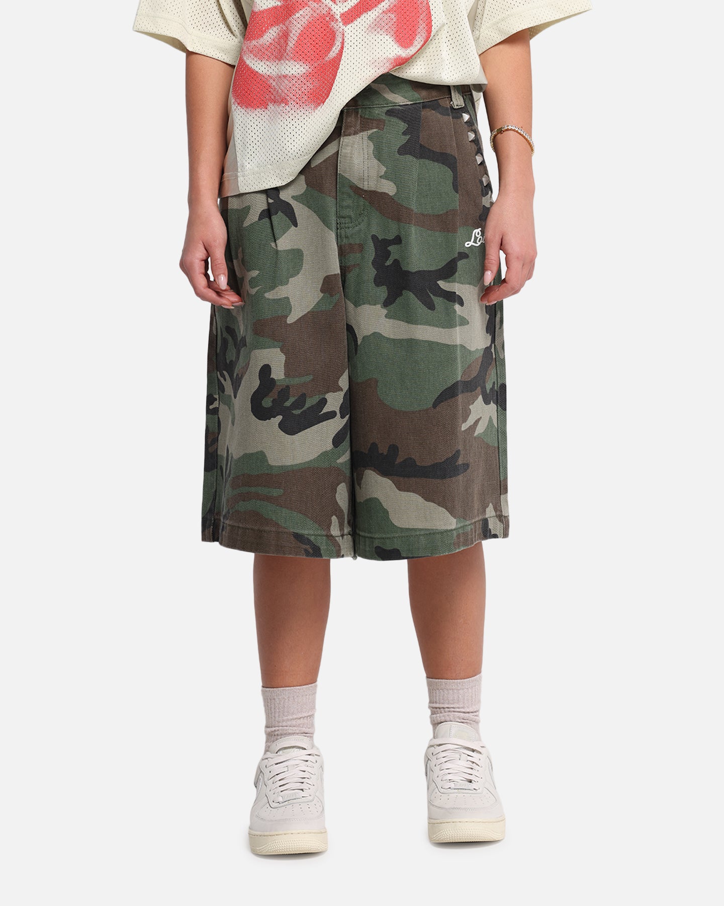 Loiter 3 Quarter Shorts Woodland Camo、mySite、zt4zffjzw