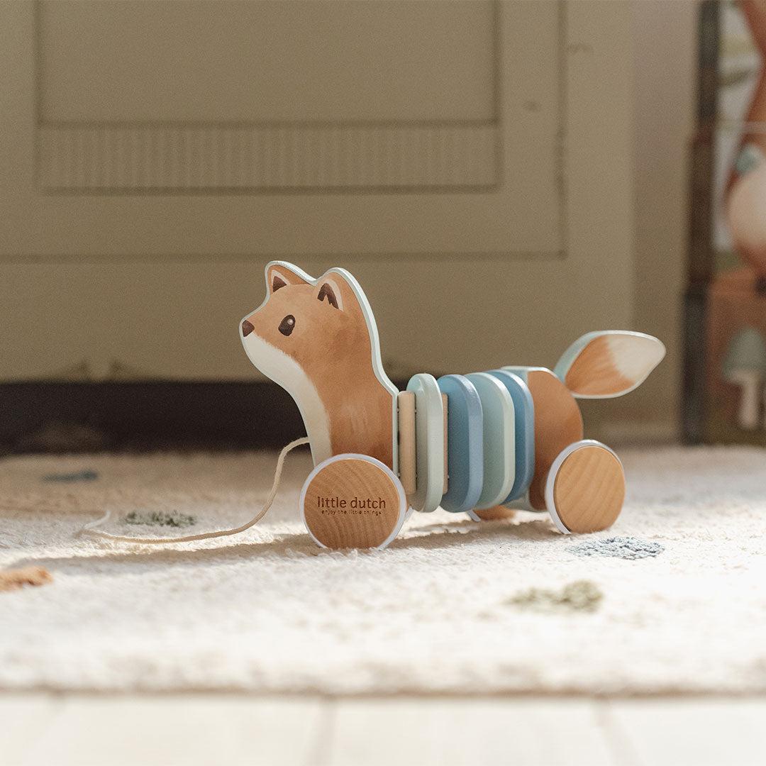  Little Dutch Wiggle Pull-Along - Forest Friends - Fox、mySite、merchandisen