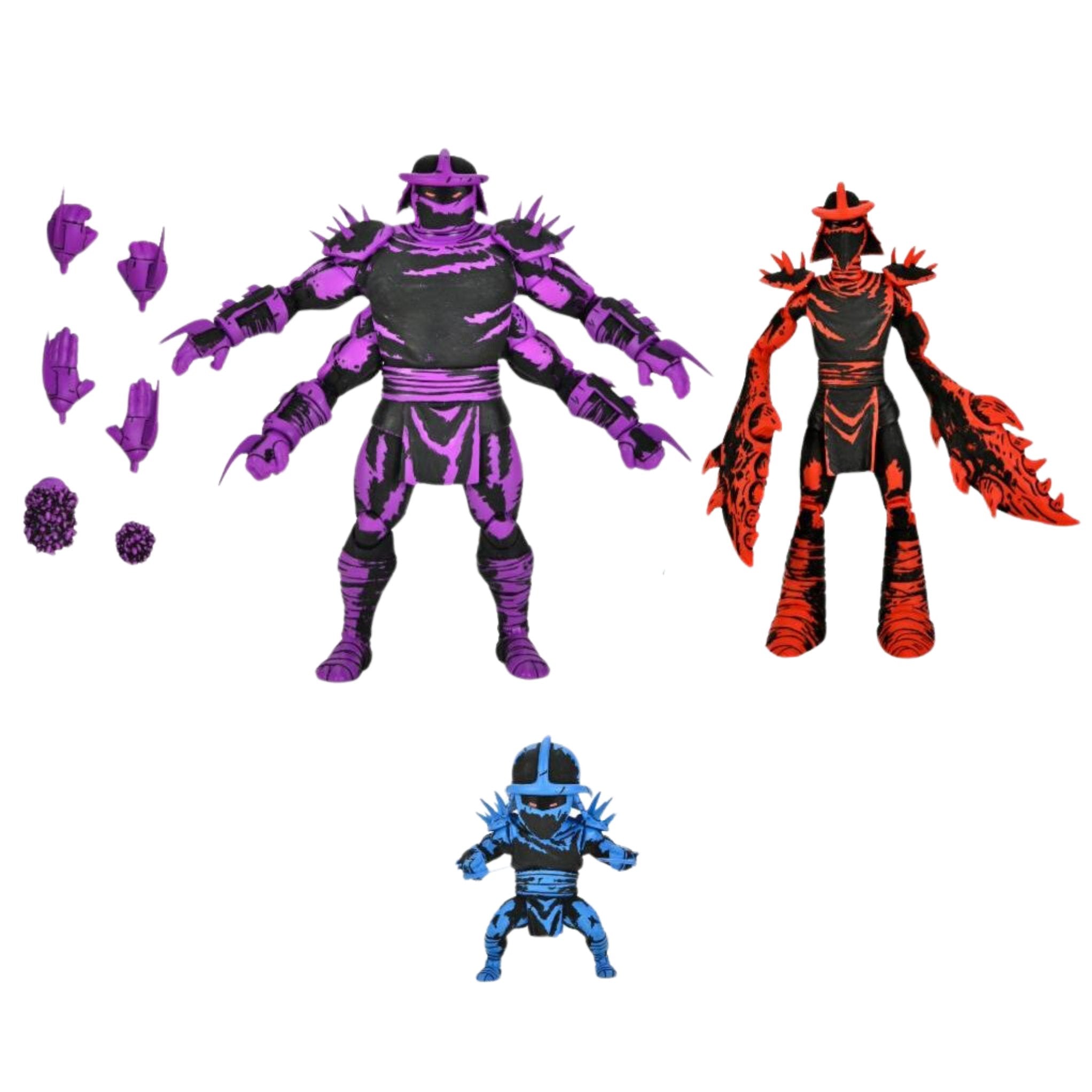 NECA Teenage Mutant Ninja Turtles Shredder Clones 3-Pack (Mirage Comics)、mySite、hgirdovlk