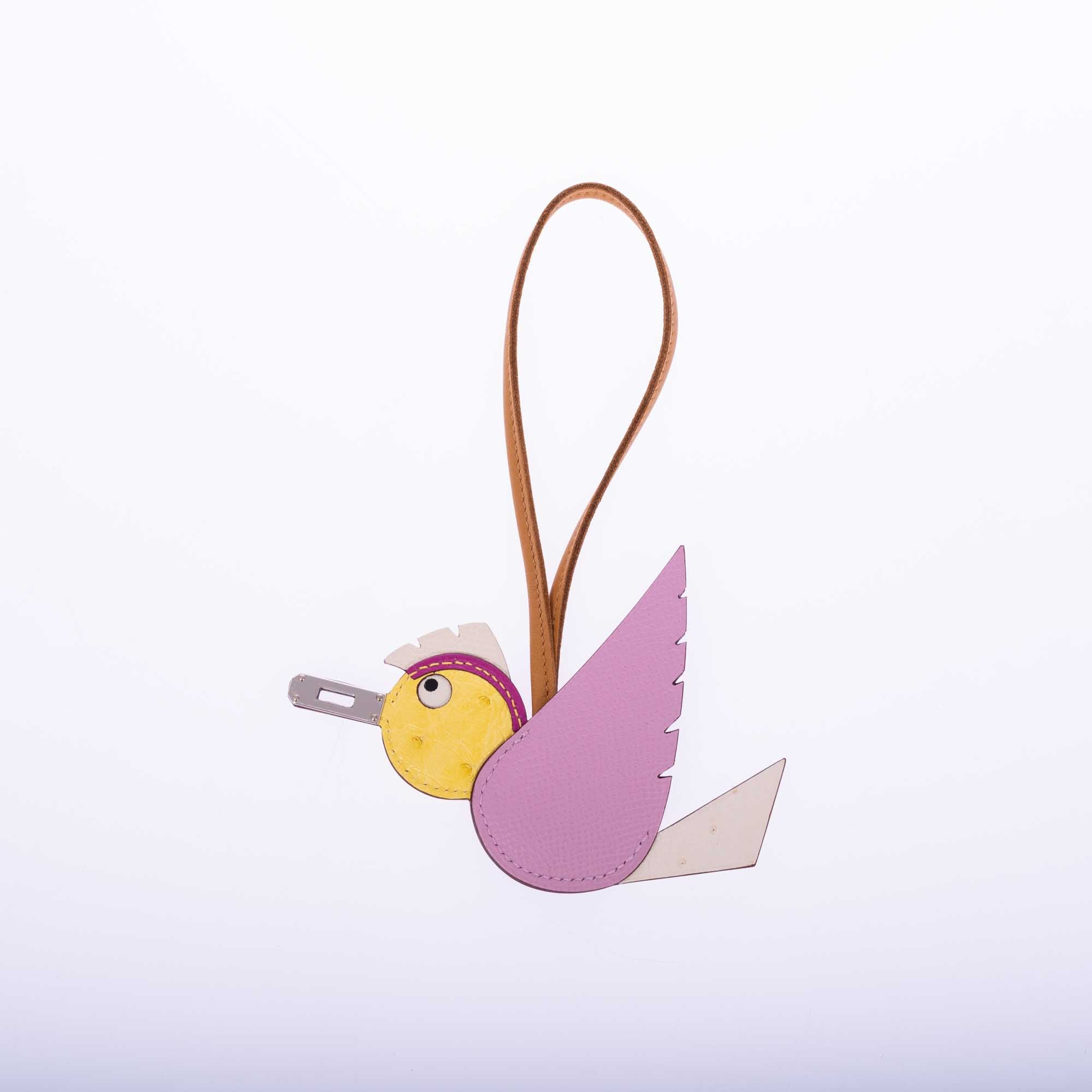 Hermès Mauve Sylvestre, Natural, Jaune Citron, Magenta and Nata Epsom, Ostrich, Chèvre Mysore, Milo Lambskin and Swift Birdy Charm Palladium Hardware、mySite、garminoutage.com
