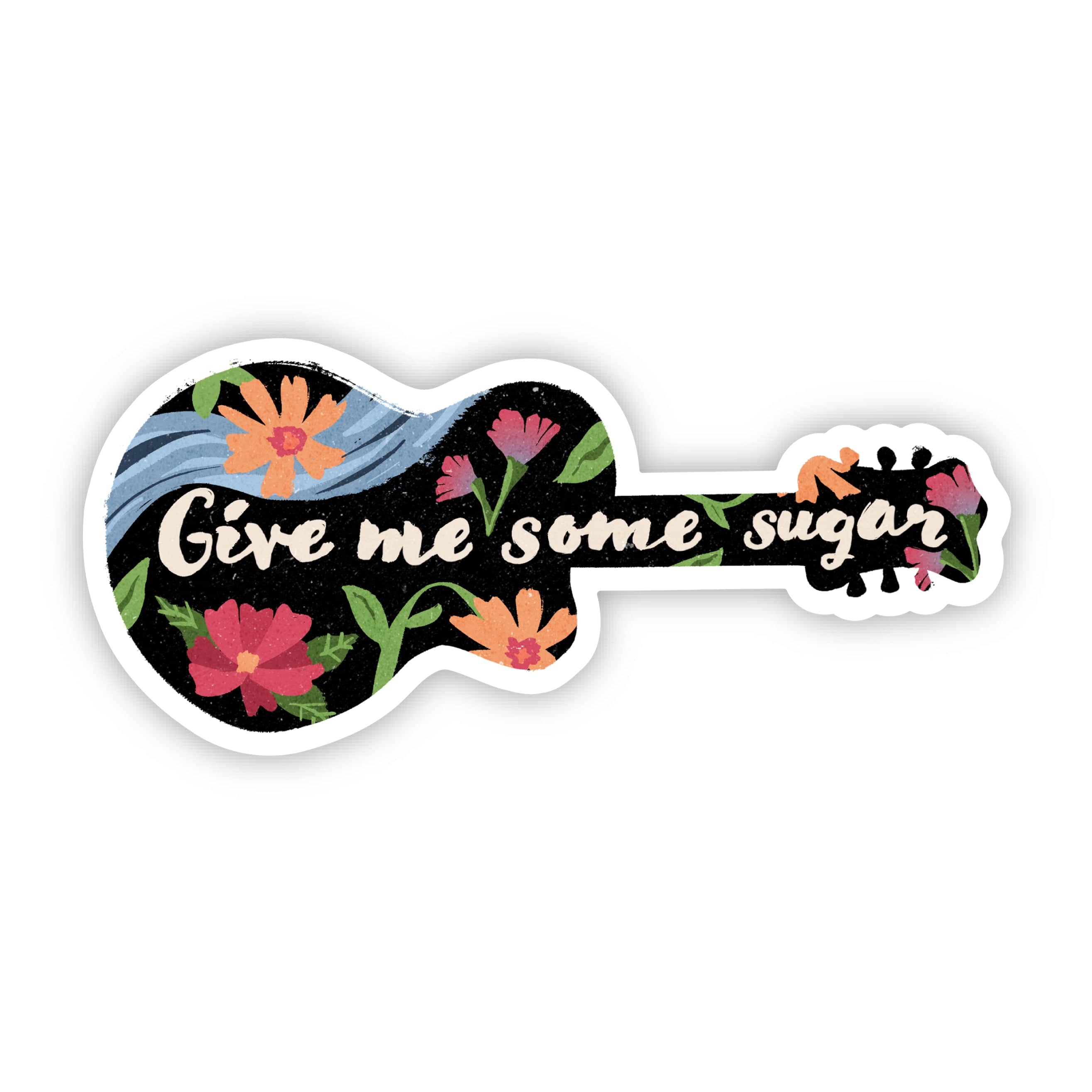  Give Me Some Sugar Mississippi Guitar Sticker、mySite、elrpsem3k