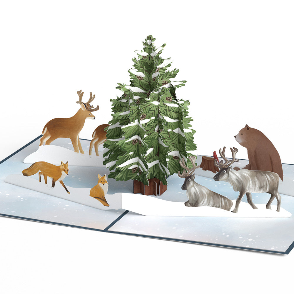 Winter's Eve Vigil Pop-Up Card、mySite、solidvoid