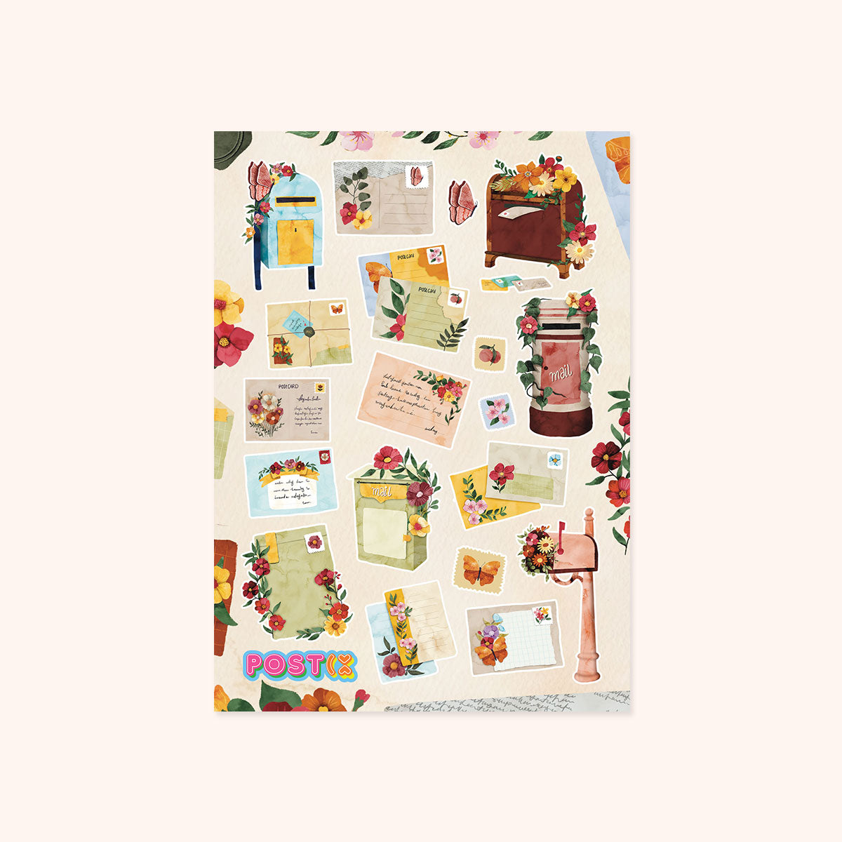  Mailing Memories Sticker Sheet、mySite、ghnorth