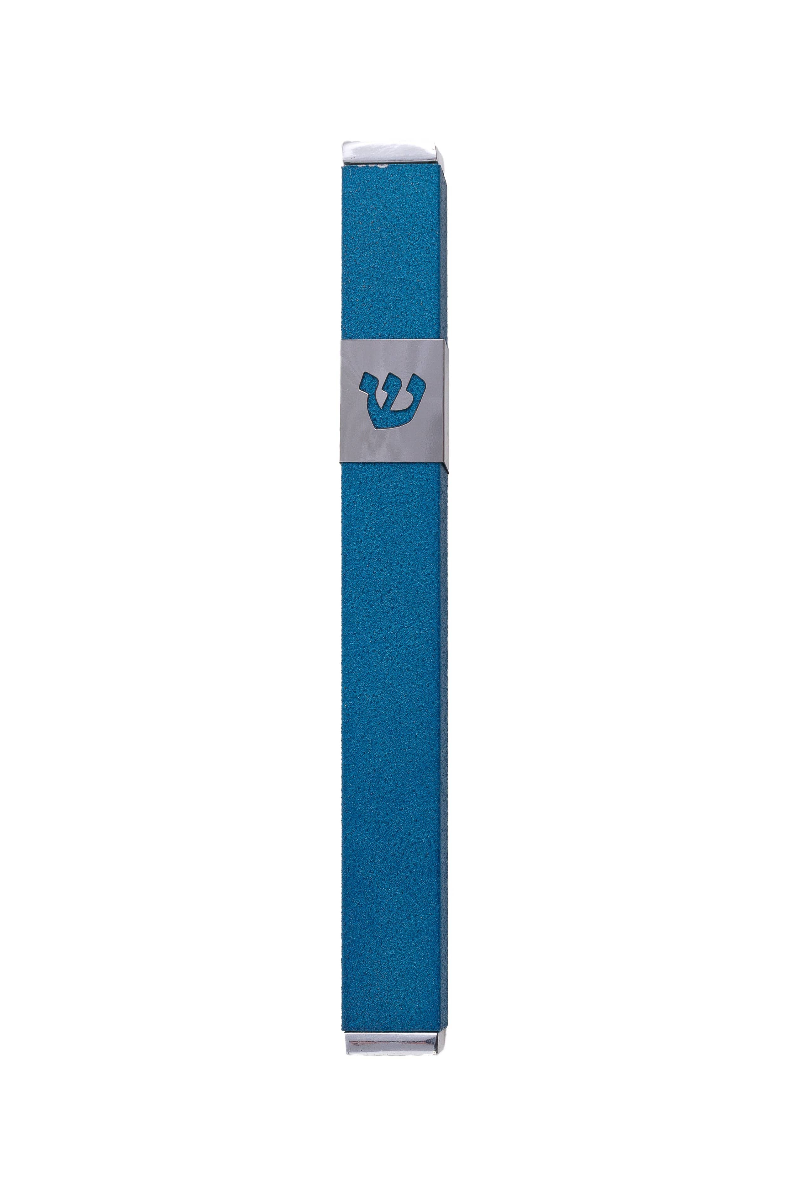 Stainless Steel Turquoise Mezuzah by Yair Emanuel、mySite、topwebapps