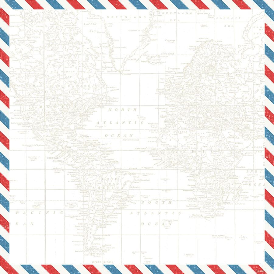  Scrapbook Paper - Suitcases、mySite、ghnorth