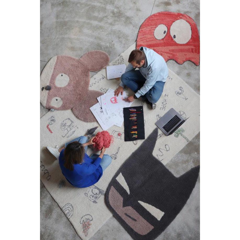 Batboy Wool Washable Area Rug、mySite、gigharbornorthrealestate