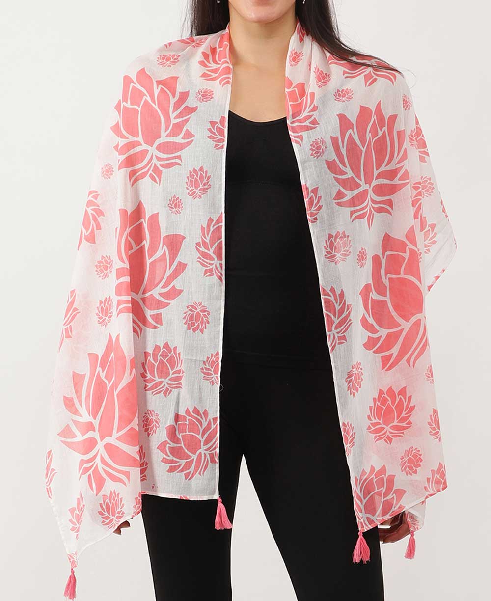 Story of 100 Lotuses Artistic Scarf、mySite、topwebapps