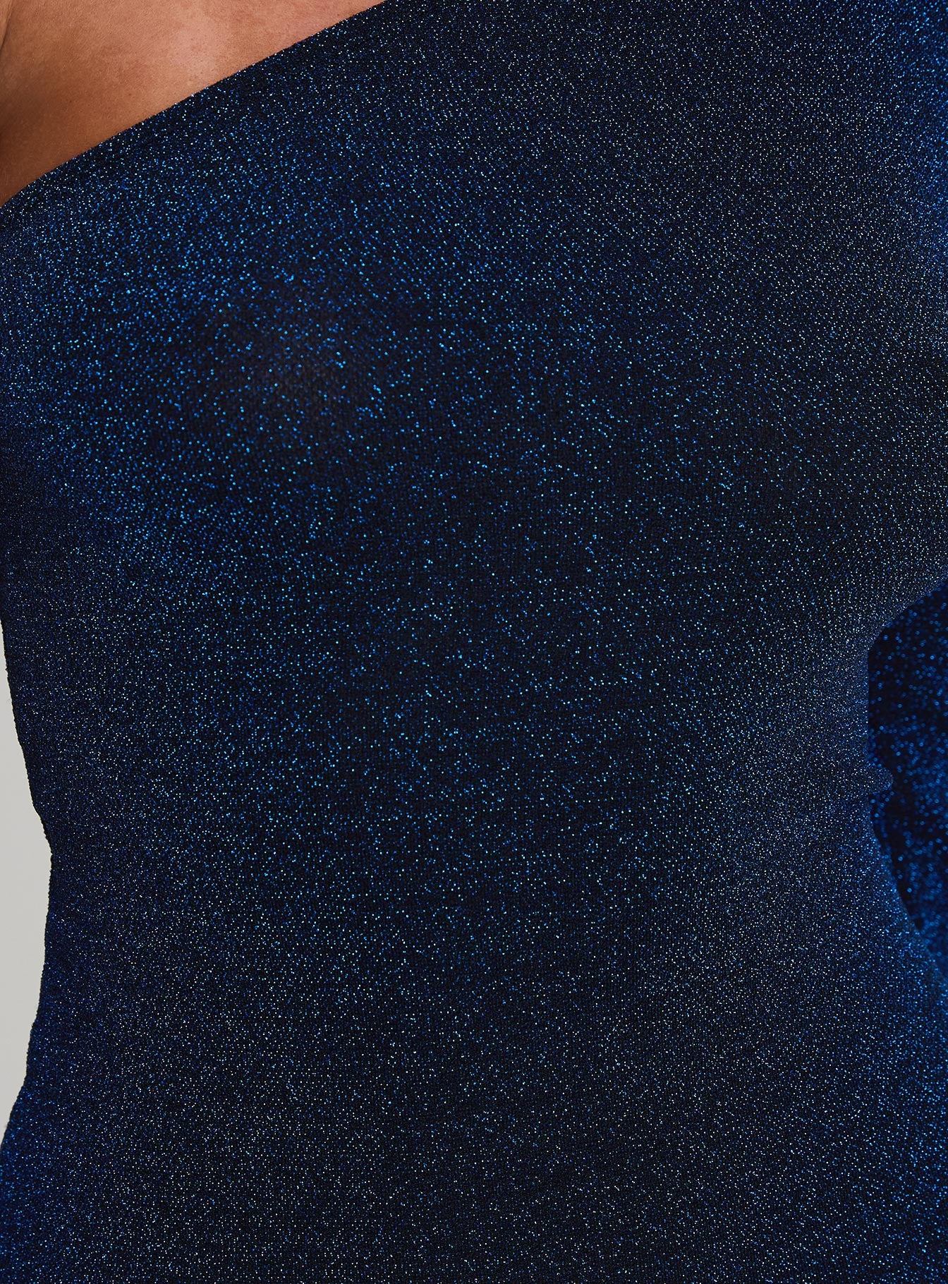 Dance All Night One Sleeve Top Navy Glitter、mySite、solidvoid