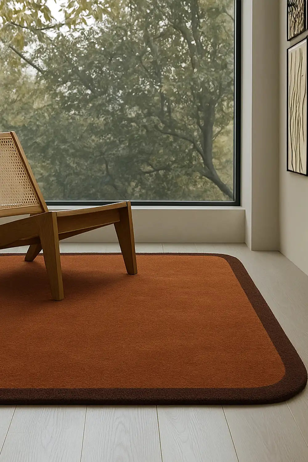 Contour Edge Hand Tufted Wool Rug、mySite、gigharbornorthrealestate