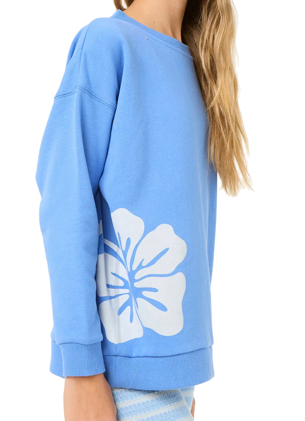 Rip Curl Girls' Bliss Crew Neck Sweatshirt (Big Kid)、mySite、noshort