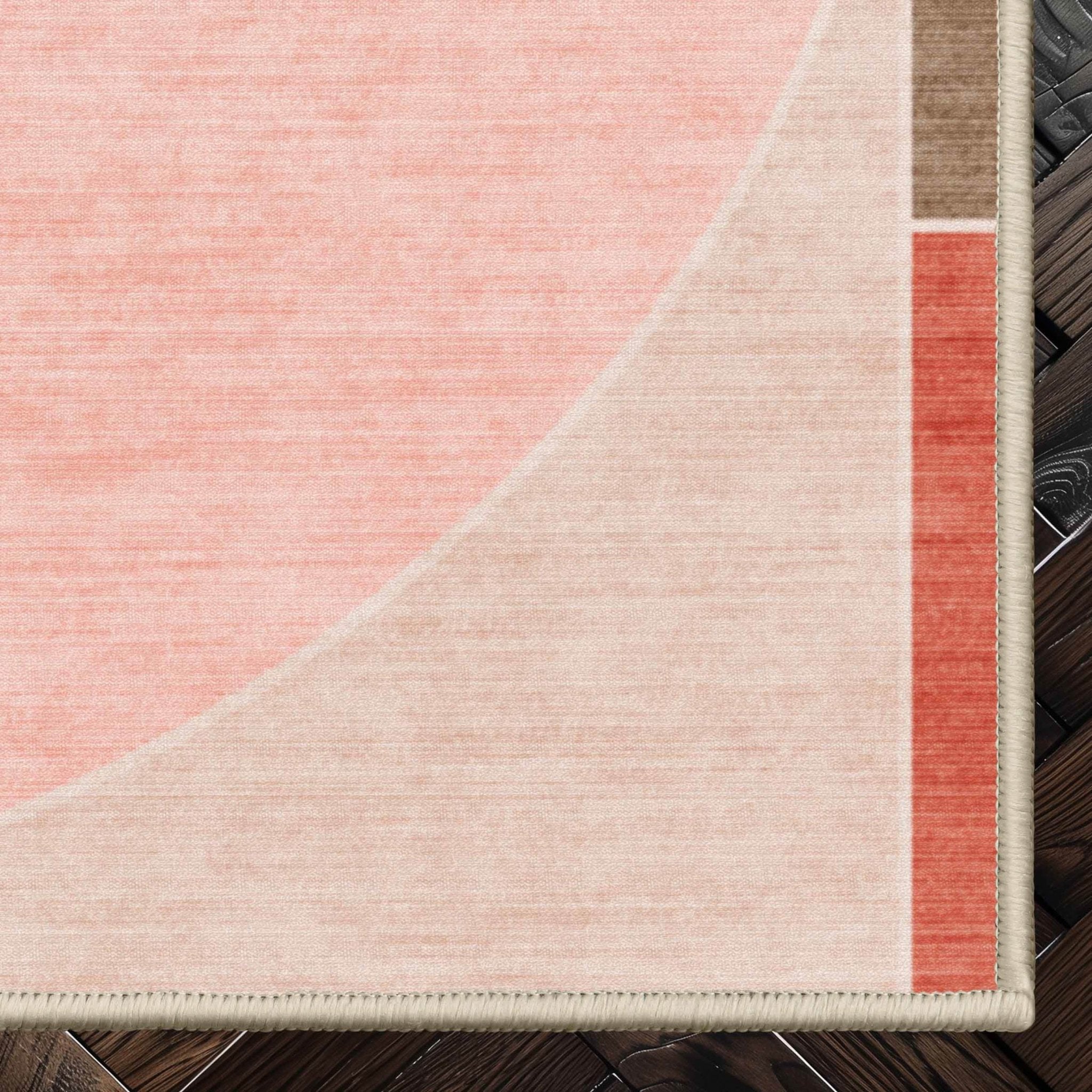 Apollo Essence Multi-Color Pastel Geometric Rug Stain-Resistant & Easy to Clean、mySite、gigharbornorthrealestate