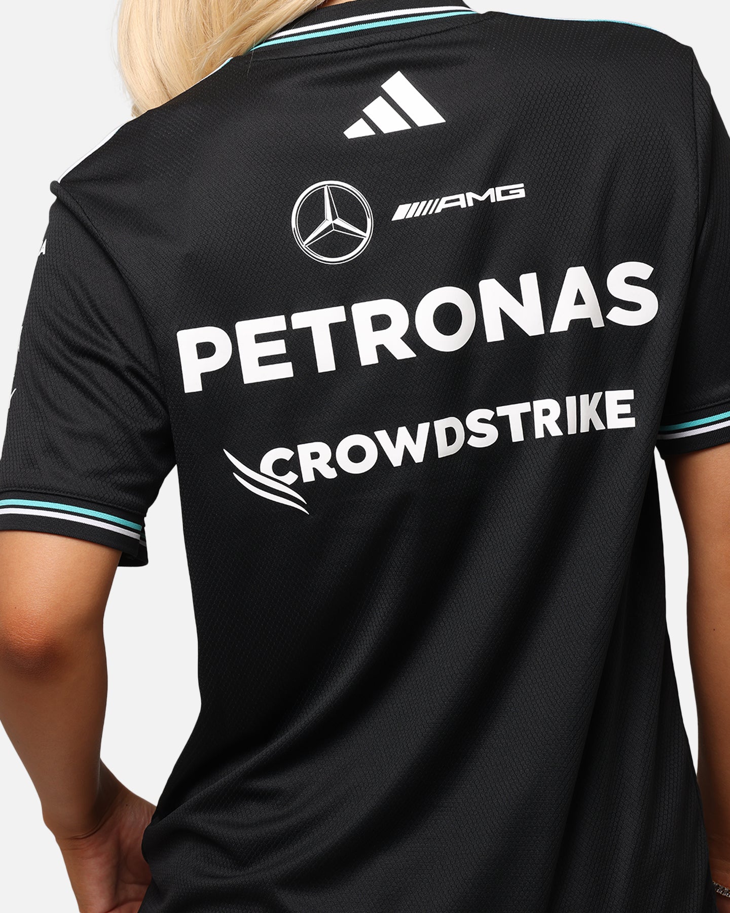 adidas x Mercedes-AMG PETRONAS Formula One F1 2025 Authentic Drive T-Shirt Black、mySite、zt4zffjzw