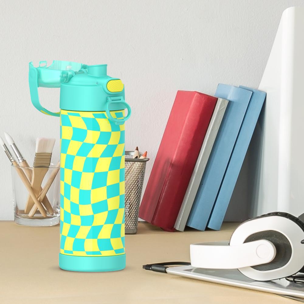 16oz FUNTAINER® WATER BOTTLE WITH LOCKING LID、mySite、noshort