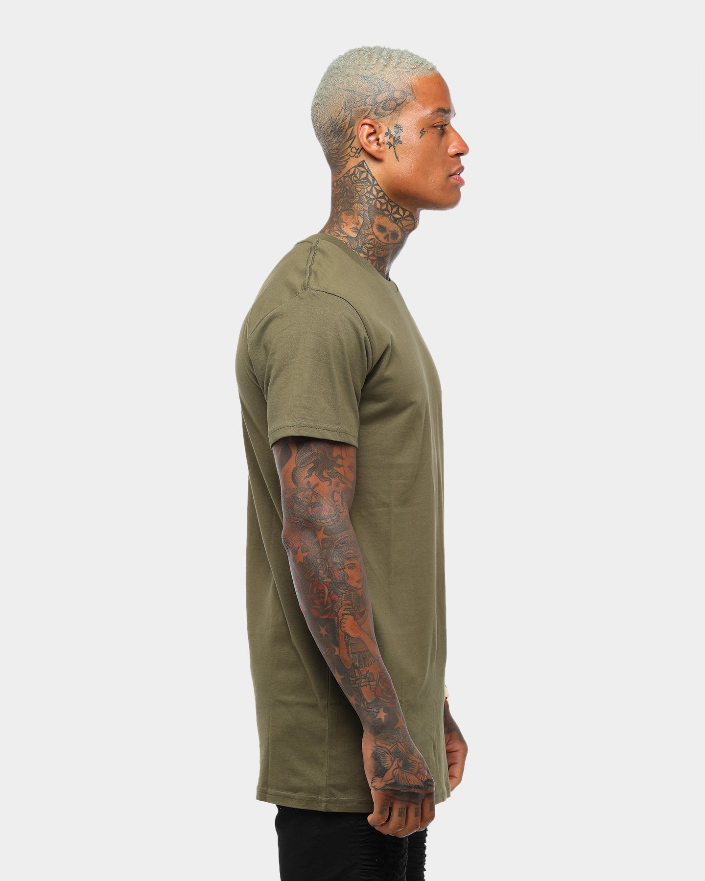 AS Colour Tall T-Shirt Army Green/Brown、mySite、zt4zffjzw