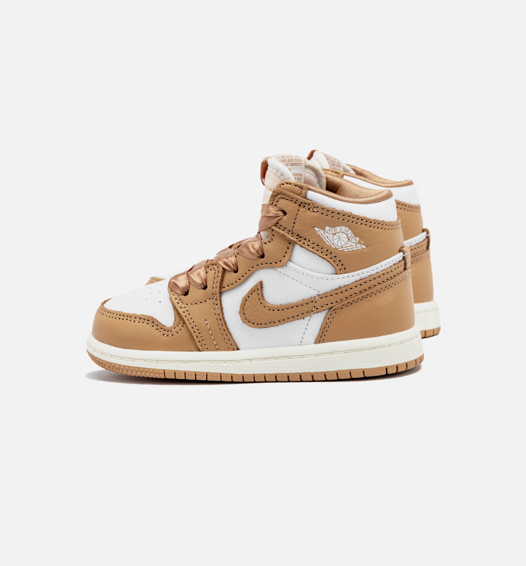 Air Jordan 1 Retro High OG Praline Infant Toddler Lifestyle Shoe - Praline/White/Sail Free Shipping、mySite、dreamappss