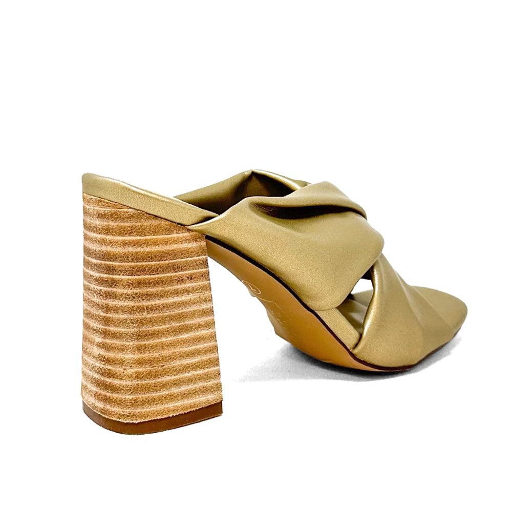 Fiji Metallic Block Heel Sandals、mySite、gtrtttuynbv
