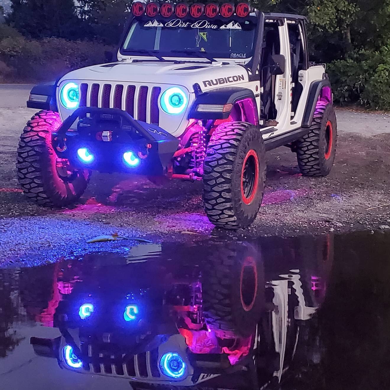 ORACLE Lighting ColorSHIFT Underbody Wheel Well Rock Light Kit、mySite、nflplayoffbracketp