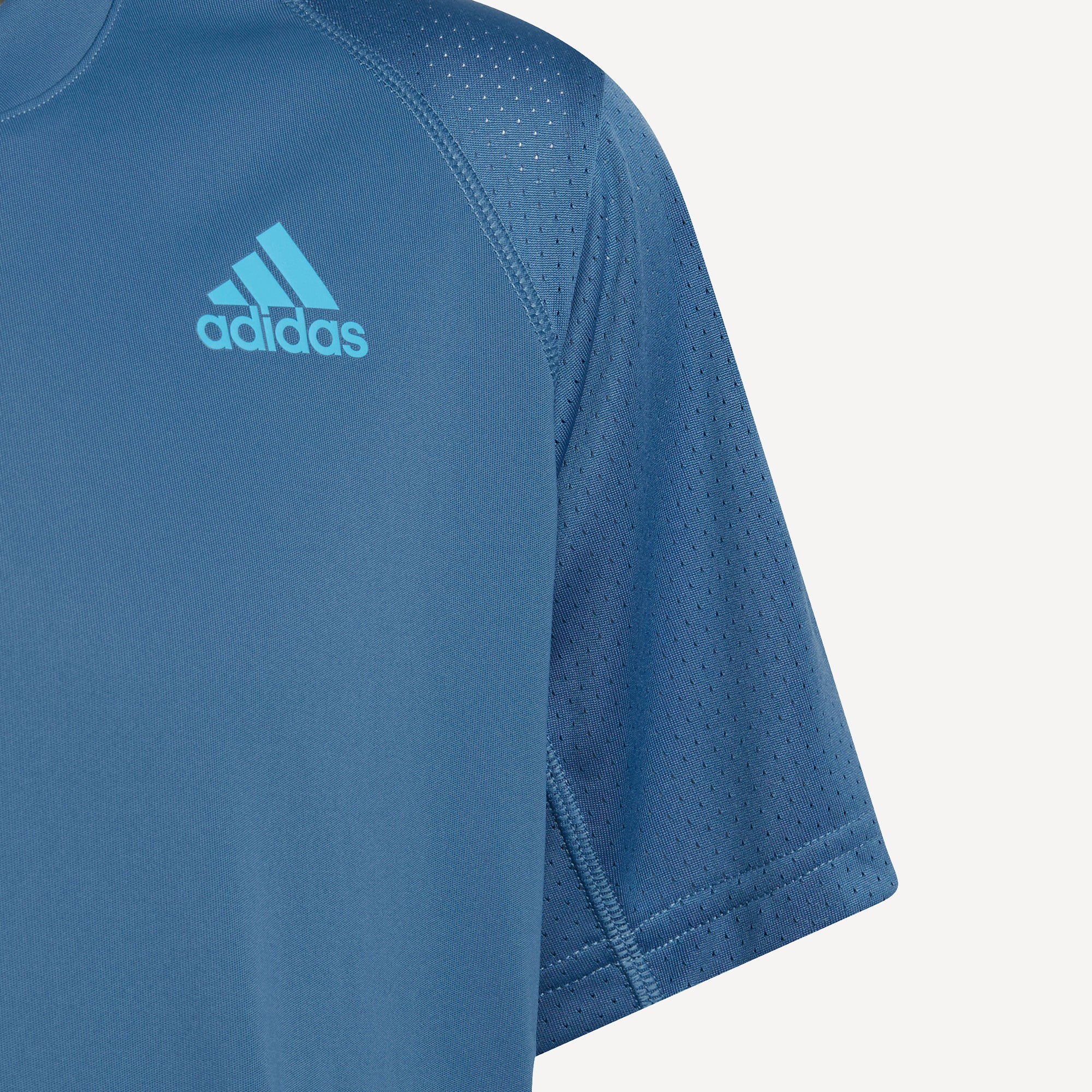 adidas Club Boys' 3 Stripes Tennis Shirt
