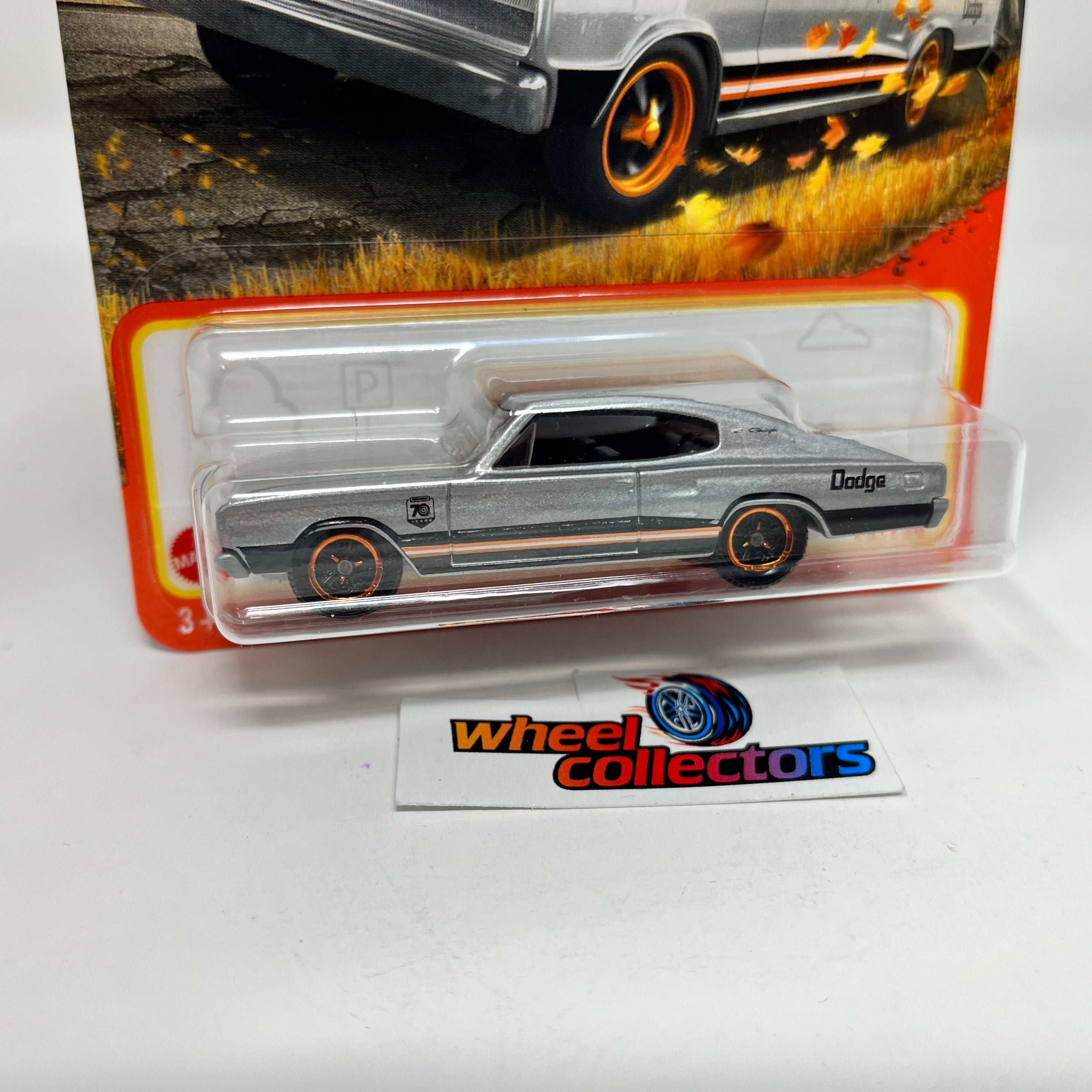 1966 Dodge Charger #12 * Silver * 2023 Matchbox 70th Year Case M Release、mySite、hgirdovlk