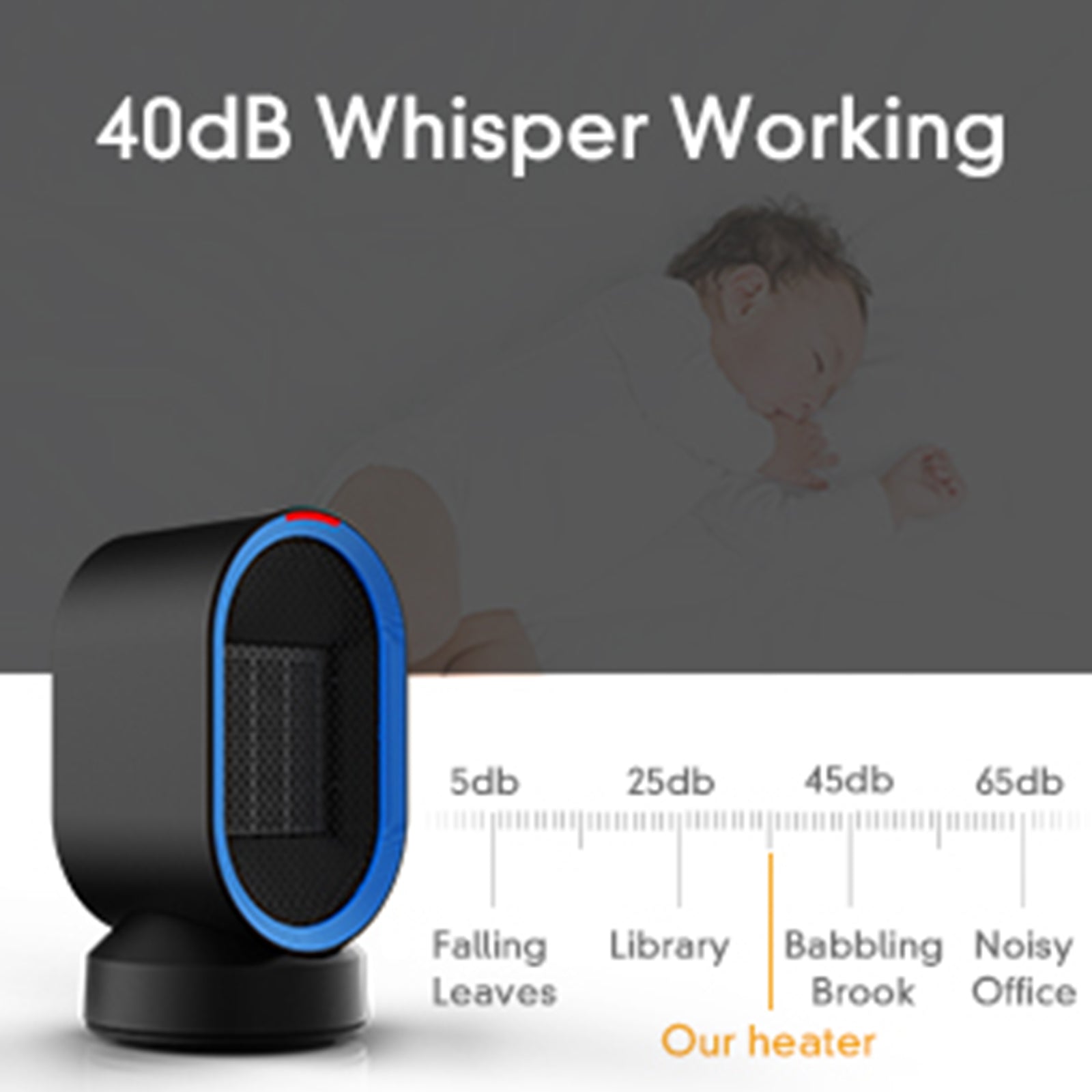 DH-QN04 Indoor Space Heater with Tipped-over Protection、mySite、fannypackpong