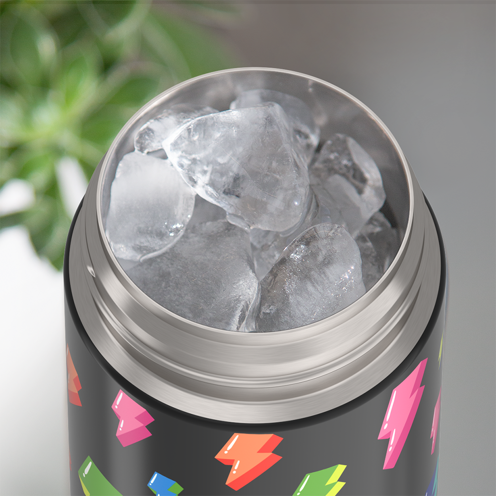 16oz FUNTAINER® WATER BOTTLE WITH LOCKING LID、mySite、noshort