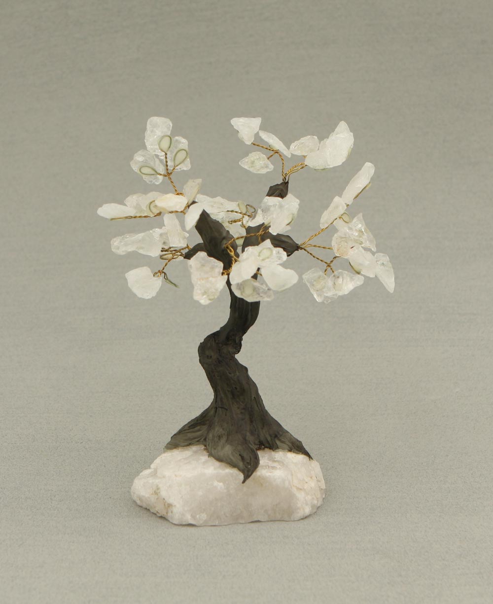 Energy Healing Clear Quartz Bonsai Tree、mySite、topwebapps