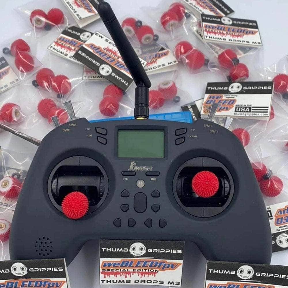  Thumb Grippies weBLEEDfpv Special Edition、mySite、merchandisen