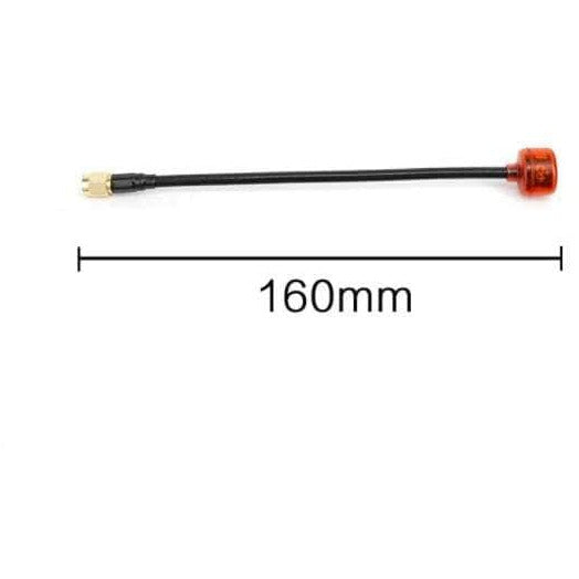  RUSHFPV Cherry Ultra Extended 5.8GHz SMA Antenna (2pc) - Transparent Red - Choose Your Polarization、mySite、merchandisen