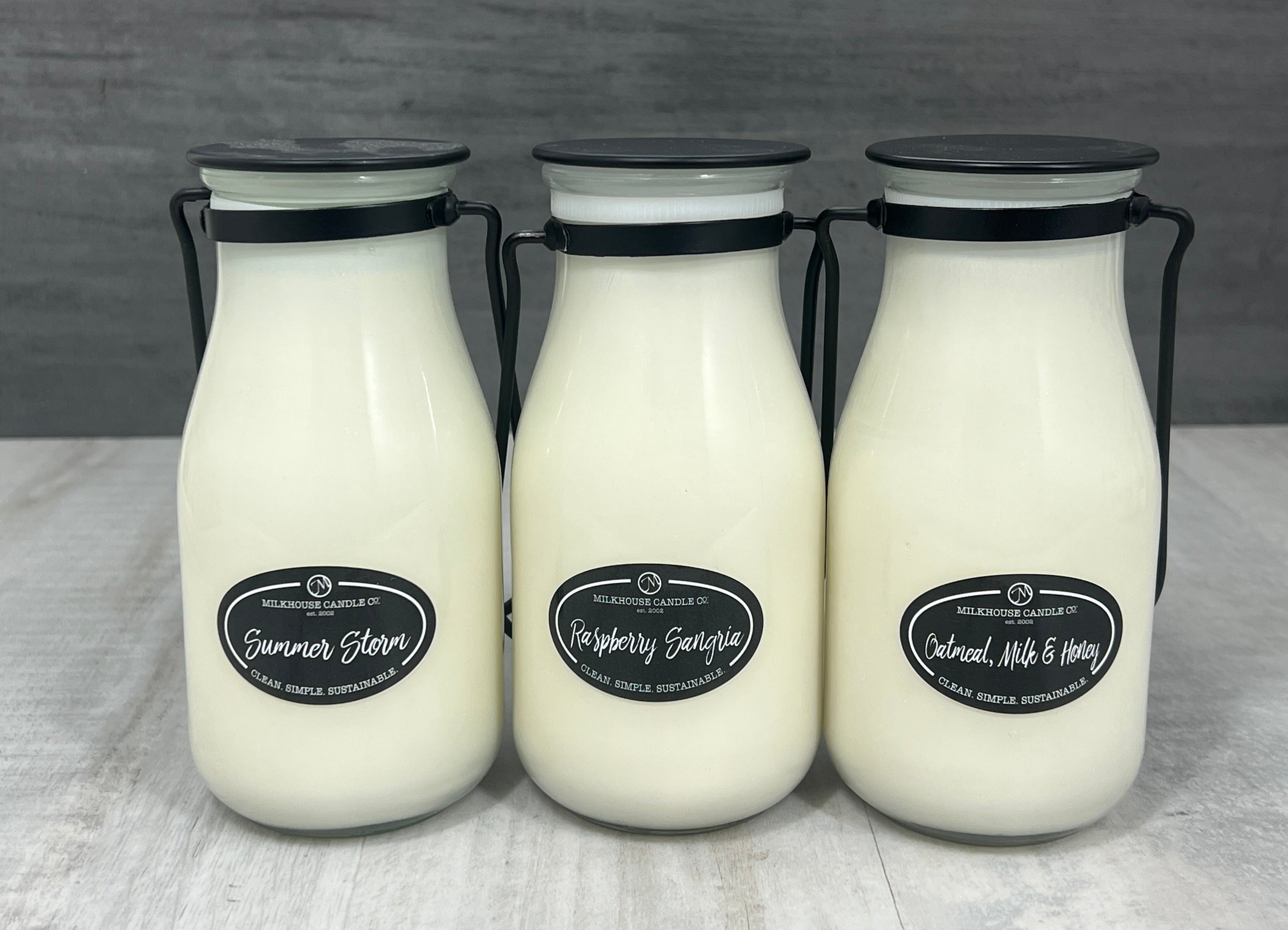 Milkhouse Candles - 14oz Milk Bottle、mySite、garagedoors4me