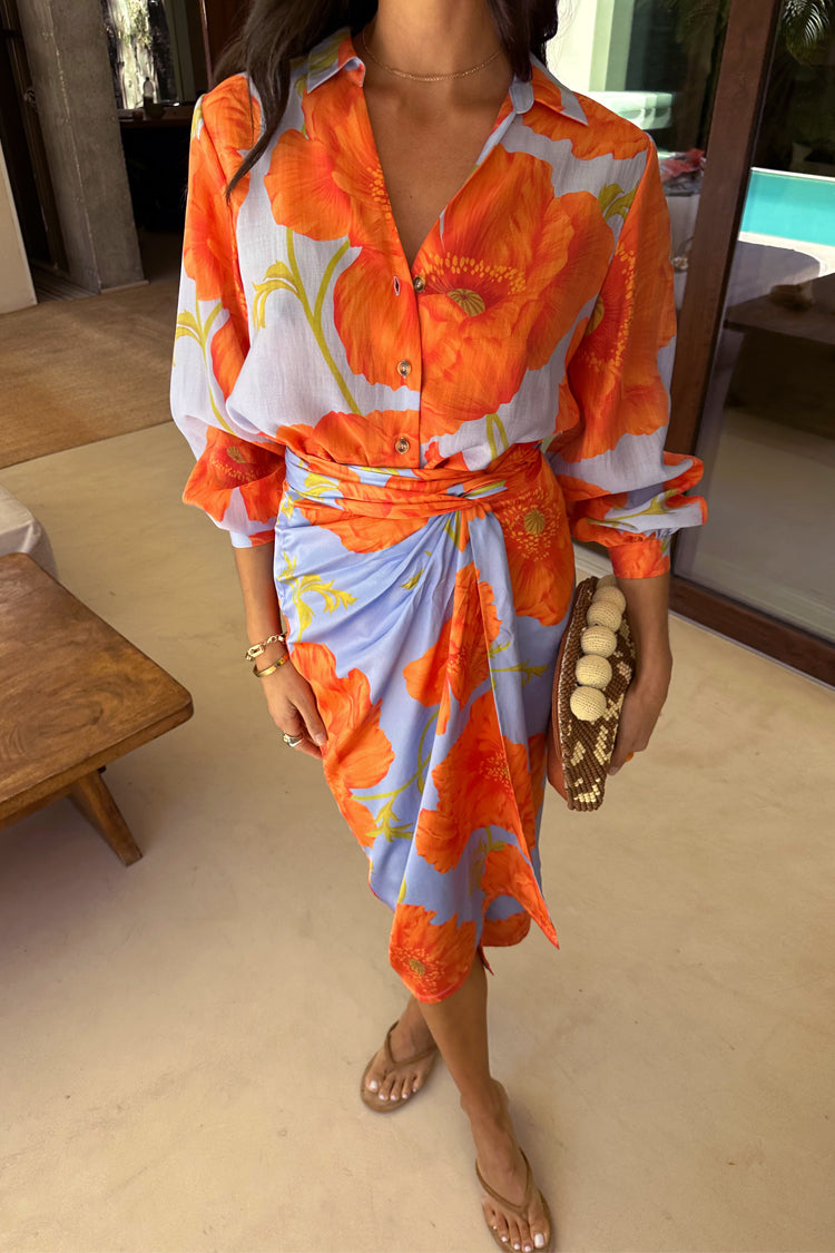 Blue Poppy Jaspre Skirt、mySite、solidvoid