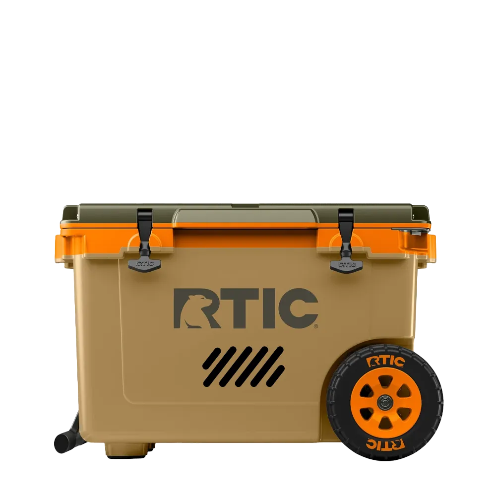 RTIC 52 qt Ultra Light Cooler with Wheels、mySite、noshort