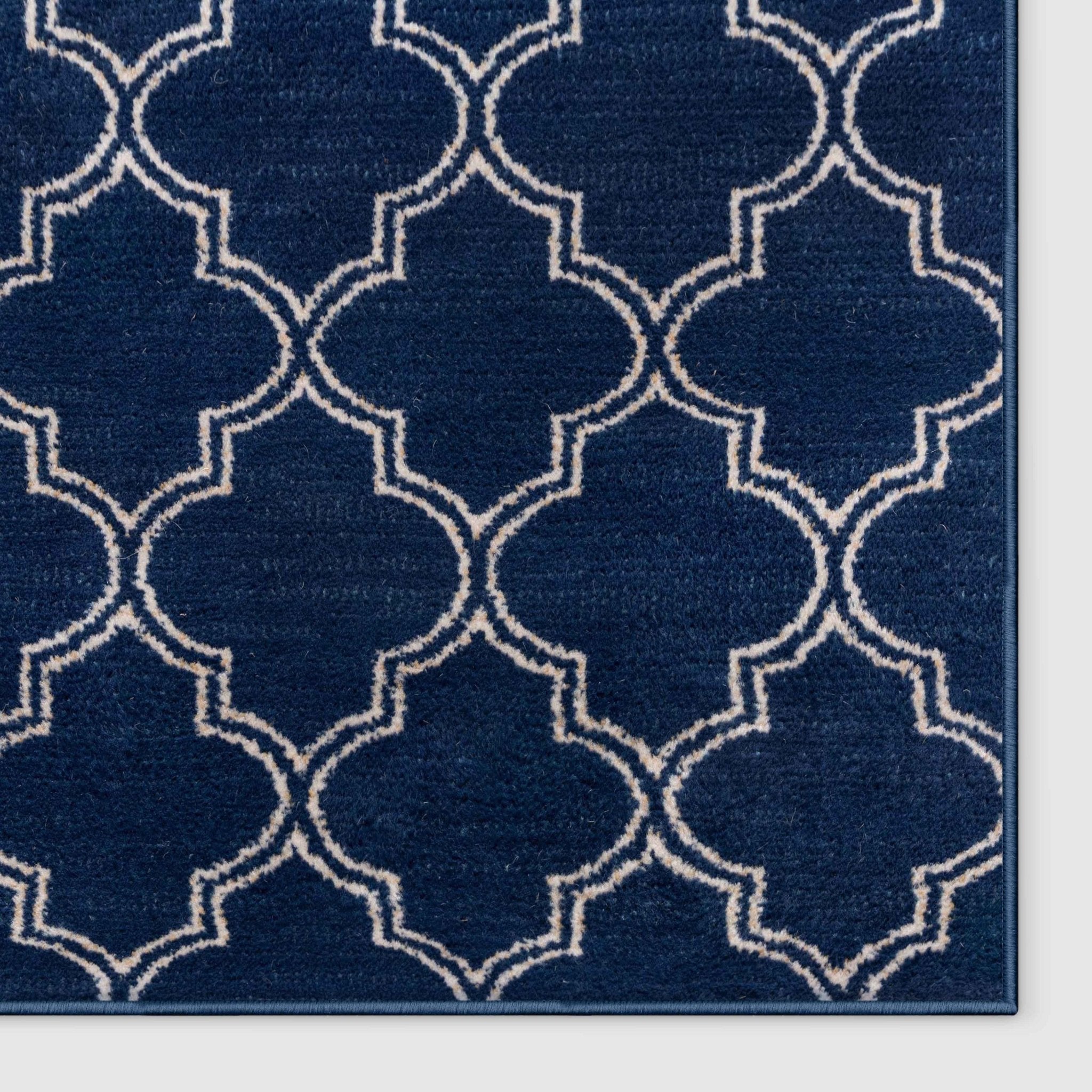 Nantucket Trellis Custom-Made Rug, Made to Order, High-Quality, Elegant Blue Design Area Rug、mySite、gigharbornorthrealestate