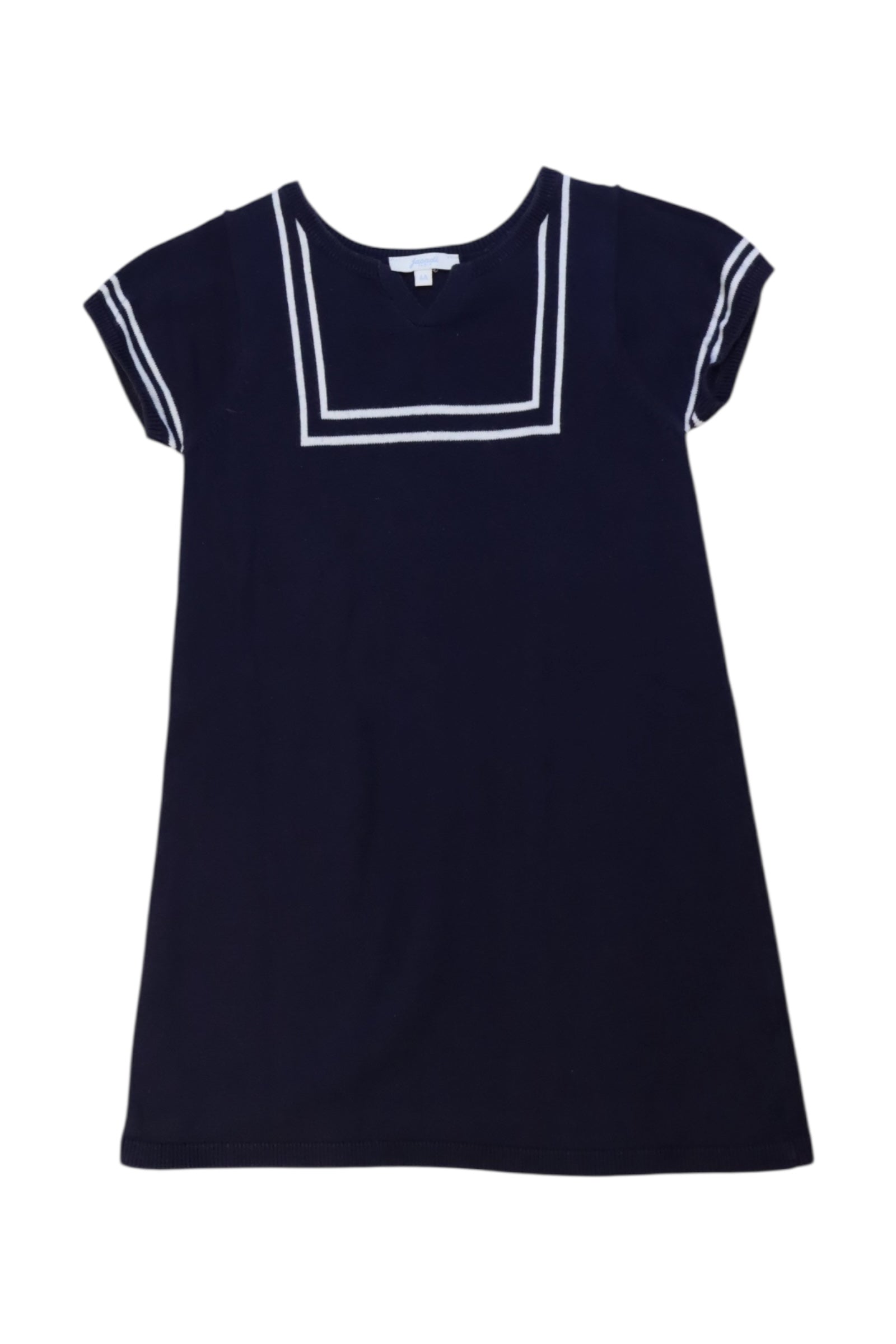 Jacadi Nautical Short Sleeve Dress 6T、mySite、g9winljtr