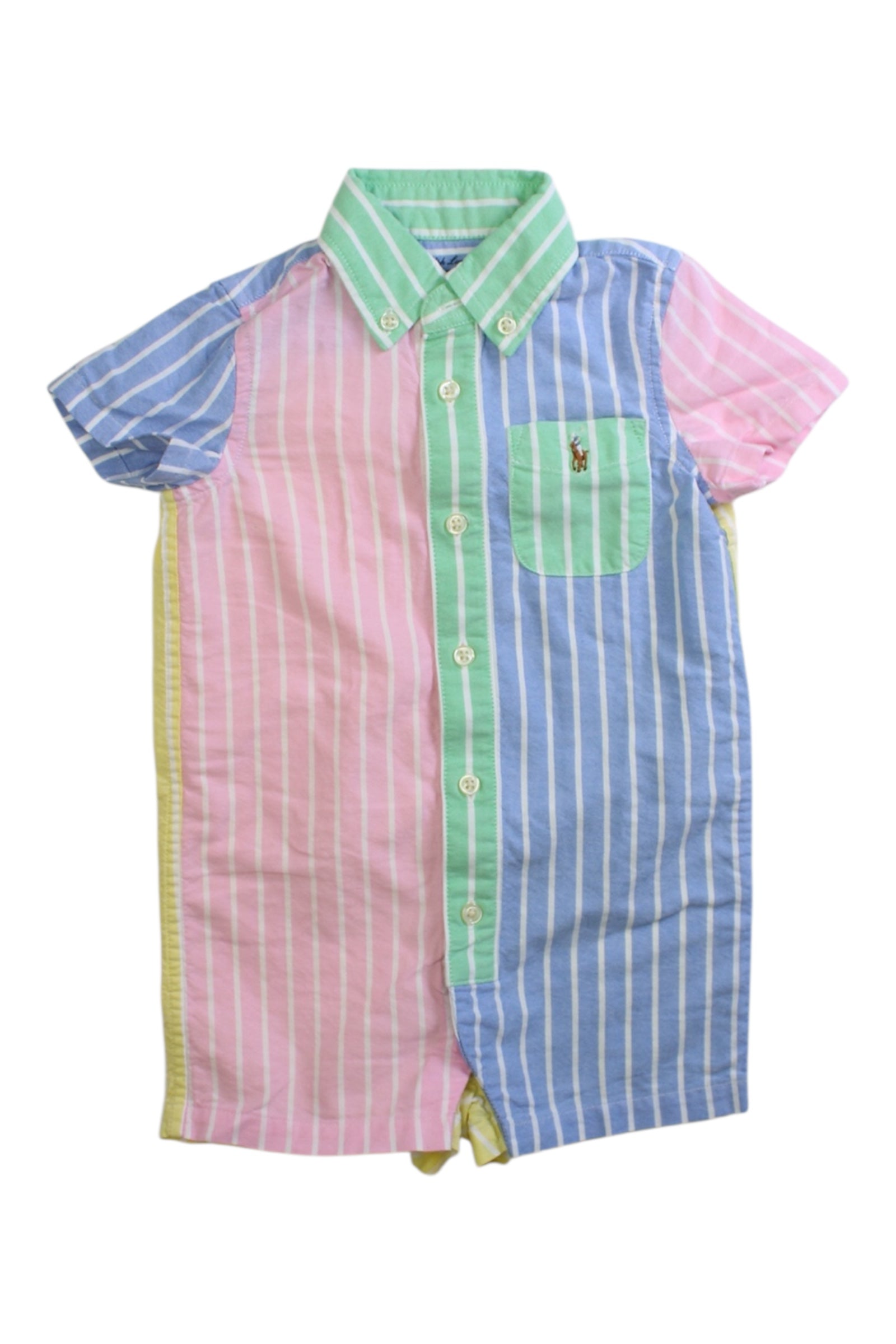 Ralph Lauren Short Sleeve Romper 6-12M、mySite、g9winljtr