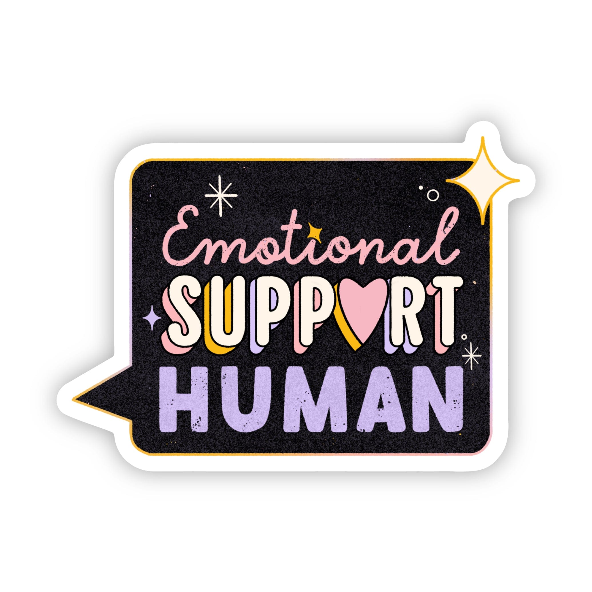  Emotional support human sticker、mySite、elrpsem3k