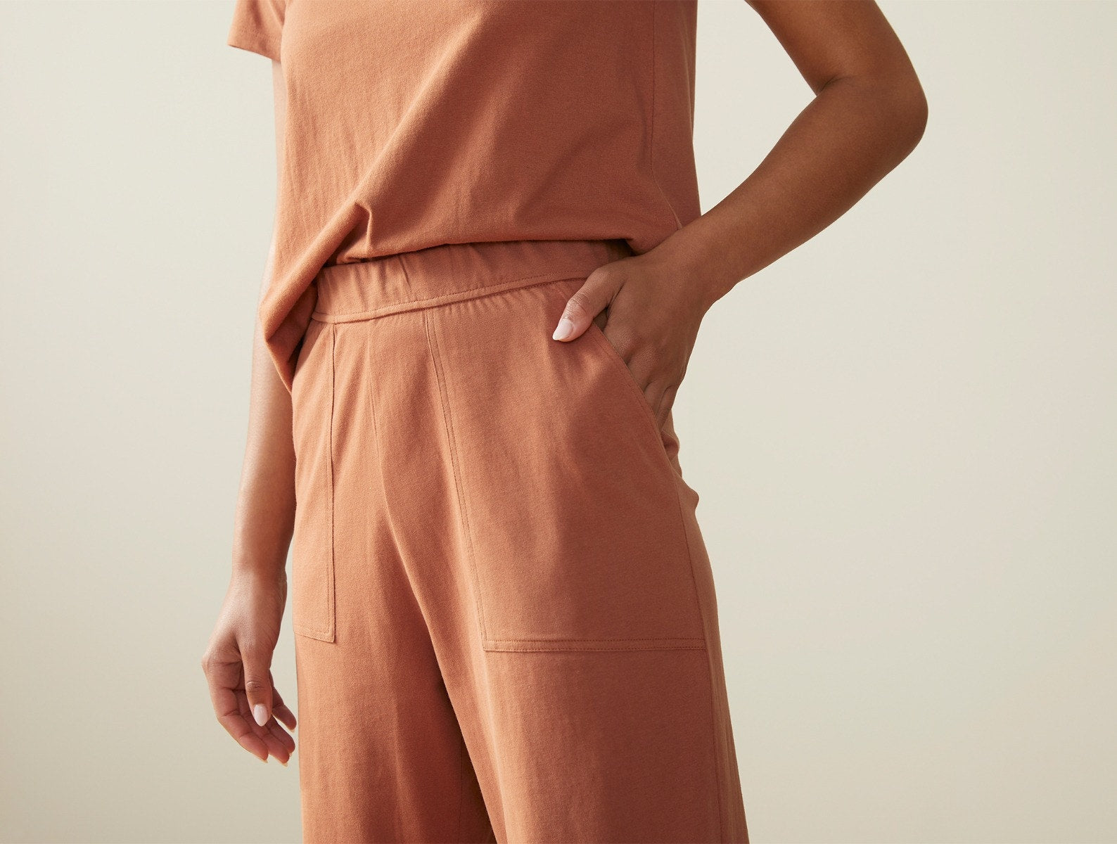  Women's Solstice Organic Wide Leg Crop Pants - Renewed、mySite、sugarbowlscore